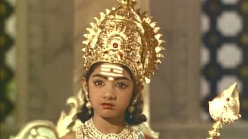Sridevi As Child Murugan On Gaana Pehchaana