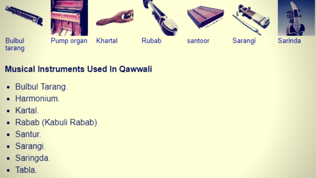 Qawwali Instruments