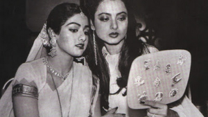 Young Sridevi And Young Rekha